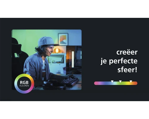 EGLO CROSSLINK.Z LED Plafondlamp Fraioli RGB+CCT Nikkel Mat 5 EGLO CROSSLINK.Z LED Plafondlamp Fraioli RGB+CCT Nikkel Mat - Afbeelding 5
