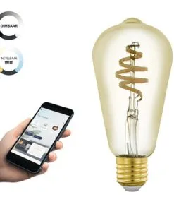 EGLO CROSSLINK.Z LED Lamp E27/5,5W ST64 CCT Amber 9 EGLO CROSSLINK.Z LED Lamp E27/5,5W ST64 CCT Amber -Binnenverlichting Verkoopwinkel DV 8 10555563 04 4c NL 20230104131758