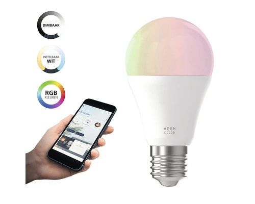 EGLO CROSSLINK.Z LED Lamp E27/9W A60 RGB+CCT Mat 3 EGLO CROSSLINK.Z LED Lamp E27/9W A60 RGB+CCT Mat - Afbeelding 3