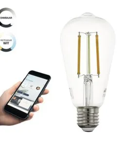 EGLO CROSSLINK.Z LED Lamp E27/6W ST64 CCT Helder 9 EGLO CROSSLINK.Z LED Lamp E27/6W ST64 CCT Helder -Binnenverlichting Verkoopwinkel DV 8 10555565 04 4c NL 20230104124754