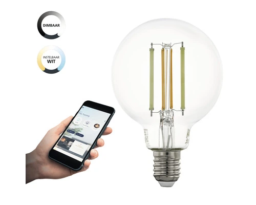 EGLO CROSSLINK.Z LED Lamp E27/6W G80 CCT Helder 3 EGLO CROSSLINK.Z LED Lamp E27/6W G80 CCT Helder - Afbeelding 3