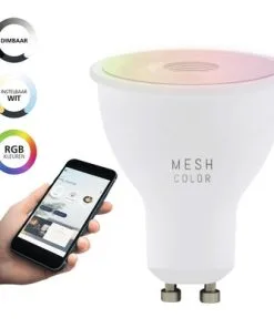 EGLO CROSSLINK.Z LED Lamp GU10/5W Reflectorvorm RGB+CCT Mat 10 EGLO CROSSLINK.Z LED Lamp GU10/5W Reflectorvorm RGB+CCT Mat -Binnenverlichting Verkoopwinkel DV 8 10555569 04 4c NL 20230104124754