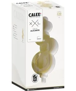 CALEX LED Filament Lamp XXL Alicante E27/4W Goud