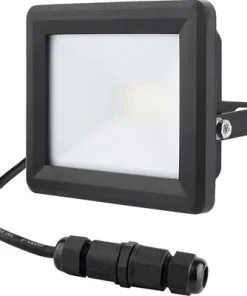 MasterPlug LUCECO LED Schijnwerper 10W Zwart