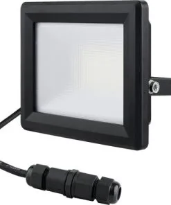 MasterPlug LUCECO LED Schijnwerper 20W Zwart