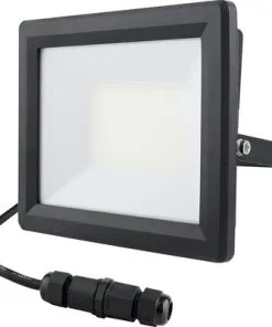 MasterPlug LUCECO LED Schijnwerper 50W Zwart