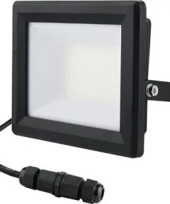 MasterPlug LUCECO LED Schijnwerper 30W Zwart