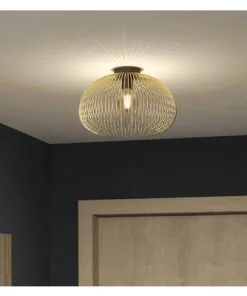 EGLO Plafondlamp Venezuela Goud-zwart -Binnenverlichting Verkoopwinkel DV 8 10577713 03 4c RO 20220629181657