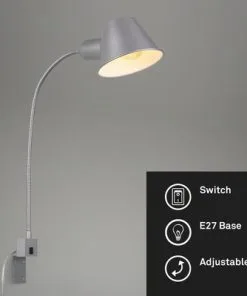 BRILONER Wandlamp Brello Met Montageplaat Chroom Mat -Binnenverlichting Verkoopwinkel DV 8 10579610 04 4c CH 20220715154655