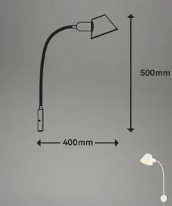 BRILONER Wandlamp Brello Wit Mat -Binnenverlichting Verkoopwinkel DV 8 10579802 01 4c DE 20220715174656