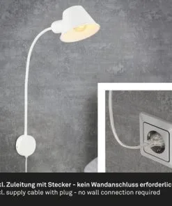 BRILONER Wandlamp Brello Wit Mat -Binnenverlichting Verkoopwinkel DV 8 10579802 02 4c DE 20220715174656