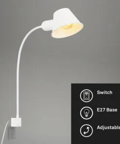 BRILONER Wandlamp Brello Met Montageplaat Wit Mat -Binnenverlichting Verkoopwinkel DV 8 10579814 04 4c DE 20220715174656