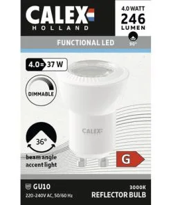 CALEX LED Lamp GU10/4W Reflectorvorm Warmwit Wit