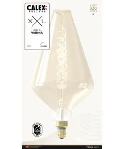 CALEX LED Filament Lamp XXL Vienna XXL E27/4W Goud