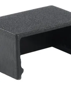 DOTARA Eindkap Zelfklevend 20x10 Mm Zwart