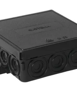 ATTEMA Kabeldoos Met 12 Ingangen IP55 Zwart