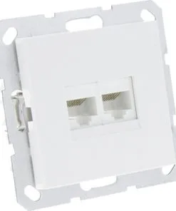 Q-LINK F-Line Inbouwelement Data (CAT5e) Polarwit
