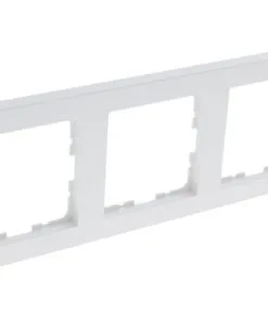 Q-LINK F-Line Afdekraam 3-voudig Polarwit