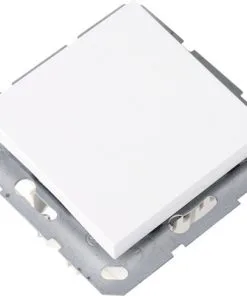 Q-LINK F-Line Inbouwelement Kruisschakelaar Polarwit