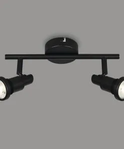 BRILONER LED Opbouwspot Flamo 2-lichts Zwart -Binnenverlichting Verkoopwinkel DV 8 10591678 05 4c NL 20220819144653