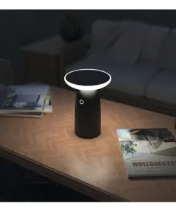 LED Solar Tafellamp Halo Met USB-C Zwart -Binnenverlichting Verkoopwinkel DV 8 10592259 07 4c DE 20230316144750