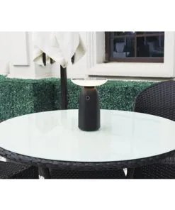 LED Solar Tafellamp Halo Met USB-C Zwart -Binnenverlichting Verkoopwinkel DV 8 10592259 08 4c DE 20230316144750