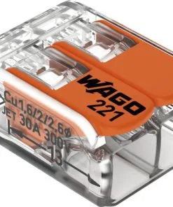 WAGO Verbindingsklem Compact 221-612, 10 Stuks
