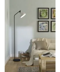 EGLO Vloerlamp Matlock Lichtgrijs