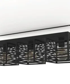 EGLO Plafondlamp Piedritas 3-lichts Zwart -Binnenverlichting Verkoopwinkel DV 8 10594866 01 4c NL 20220905121754