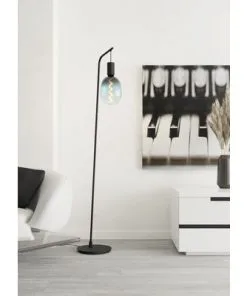 EGLO Vloerlamp Cranley Zwart