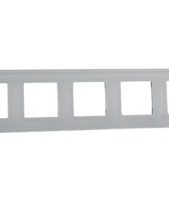 ONE TWO TOUCH Afdekraam 5-voudig Glas Wit