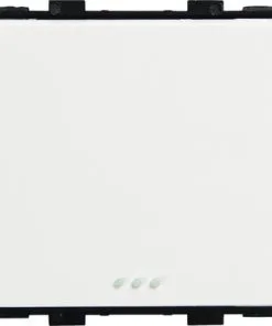 ONE TWO TOUCH Inbouwelement Pulsschakelaar Wit