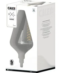 CALEX LED Filament Lamp XXL Vienna E27/6W Titanium