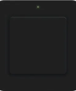 KLIKAANKLIKUIT® Draadloze Wandschakelaar Enkelvoudig/dubbel AWST-9000 Zwart