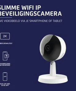 KLIKAANKLIKUIT® Slimme Wifi IP Camera Indoor IPCAM-2600 Wit 13 KLIKAANKLIKUIT® Slimme Wifi IP Camera Indoor IPCAM-2600 Wit -Binnenverlichting Verkoopwinkel DV 8 10624435 01 4c NL 20221206165611