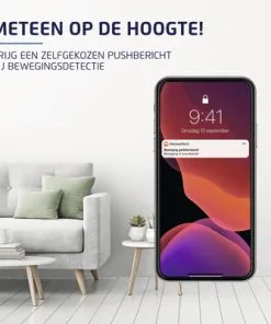 KLIKAANKLIKUIT® Slimme Wifi IP Camera Indoor IPCAM-2600 Wit 14 KLIKAANKLIKUIT® Slimme Wifi IP Camera Indoor IPCAM-2600 Wit -Binnenverlichting Verkoopwinkel DV 8 10624435 02 4c NL 20221206165637