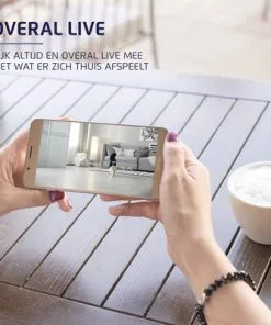 KLIKAANKLIKUIT® Slimme Wifi IP Camera Indoor IPCAM-2600 Wit 16 KLIKAANKLIKUIT® Slimme Wifi IP Camera Indoor IPCAM-2600 Wit -Binnenverlichting Verkoopwinkel DV 8 10624435 04 4c NL 20221206165736