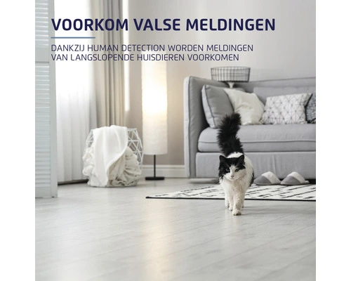 KLIKAANKLIKUIT® Slimme Wifi IP Camera Indoor IPCAM-2600 Wit 10 KLIKAANKLIKUIT® Slimme Wifi IP Camera Indoor IPCAM-2600 Wit - Afbeelding 10