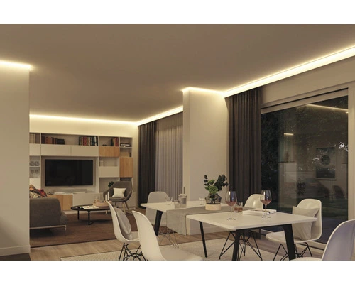 PAULMANN SimpLED LED-stripset Warmwit 20 M Wit Gecoat 2 PAULMANN SimpLED LED-stripset Warmwit 20 M Wit Gecoat - Afbeelding 2