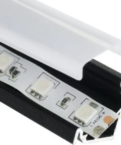 LED-strip Profiel LPU18 Zwart 200 Cm -Binnenverlichting Verkoopwinkel DV 8 10634868 04 4c CH 20230103124753