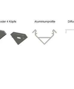 LED-strip Profiel LPU18 Zwart 200 Cm -Binnenverlichting Verkoopwinkel DV 8 10634868 08 4c CH 20230102134750