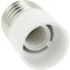 Verloopfitting E27-E14 60W Wit