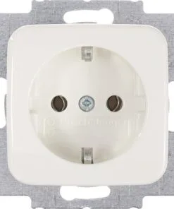 BUSCH-JAEGER Reflex Inbouw Wandcontactdoos (wcd) RA 1-voudig Polar Wit