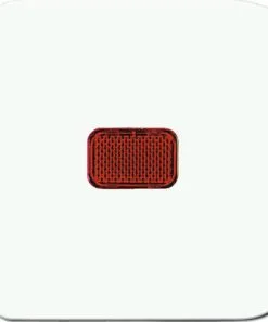 BUSCH-JAEGER Reflex Bedieningswipper Met Lens Voor Wissel, Kruis Of Impulsschakelaar Polar Wit