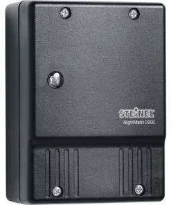 STEINEL Schemerschakelaar NightMatic 2000 Zwart