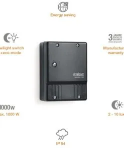 STEINEL Schemerschakelaar NightMatic 2000 Zwart 11 STEINEL Schemerschakelaar NightMatic 2000 Zwart -Binnenverlichting Verkoopwinkel DV 8 3077223 04 4c DE 20190906051652