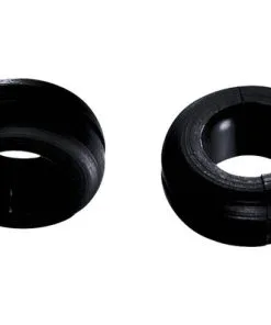 DRESSELHAUS Kabelthule Dubbelzijdig 6x9x11 Mm Kunststof Zwart, 50 Stuks