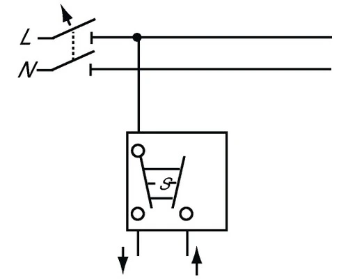 BUSCH-JAEGER Inbouw Basiselement Jaloezieschakelaar 2 BUSCH-JAEGER Inbouw Basiselement Jaloezieschakelaar - Afbeelding 2