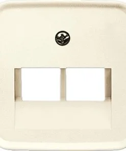 BUSCH-JAEGER SI Afdekplaat ISDN 2x 8-polig Crème