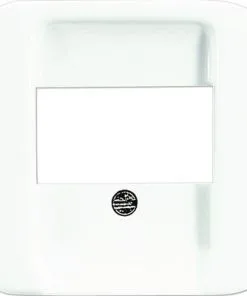 BUSCH-JAEGER SI Afdekplaat Luidspreker Contactdoos Polar Wit